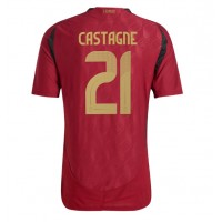 Echipament fotbal Belgia Timothy Castagne #21 Tricou Acasa European 2024 maneca scurta